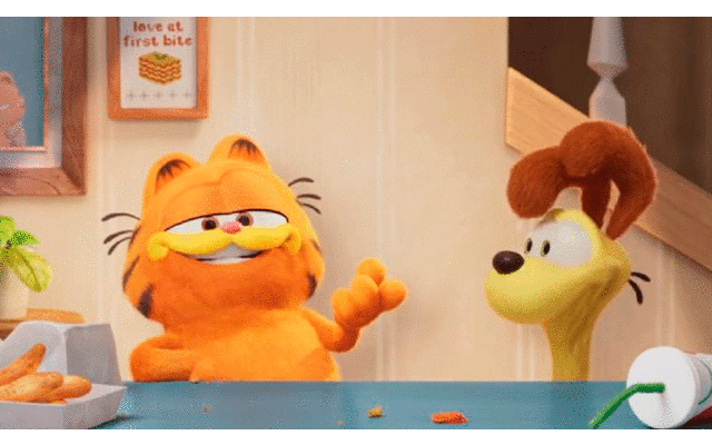 El 2024 se estrenará la película de Garfield junto con su dueño, Jon Bonachón. Foto: YouTube