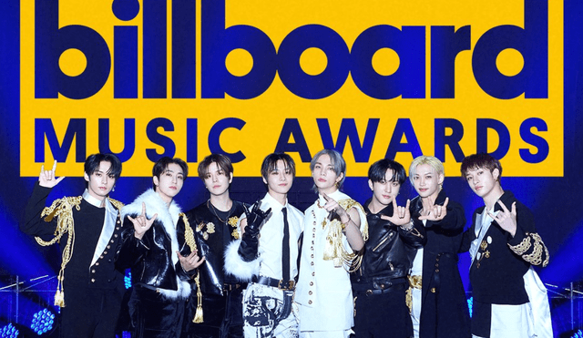 La banda de k-pop Stray Kids está nominado en 2 categorías en los premios BBMAs 2023. Foto: Billboard Music Awards