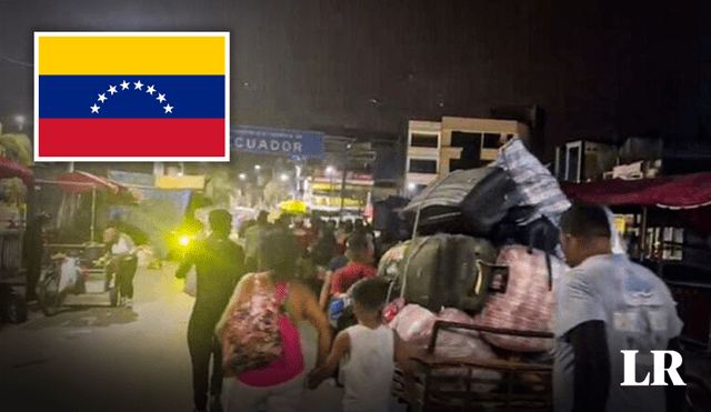 Extranjeros, en su mayoría venezolanos, retornan a sus lugares de origen. Foto: composición LR/ Tumbes Habla