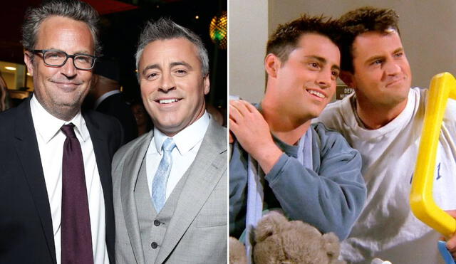 Matt LeBlanc, el recordado Joey en ‘Friends’, se despidió de Matthew Perry, quien interpretó a Chandler. Foto: composición LR/Shutterstock/NBC