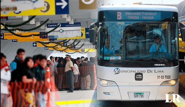 Las nuevas estaciones del Metropolitano estarán ubicadas en Comas y Carabayllo. Foto: composición LR/Alvaro Lozano