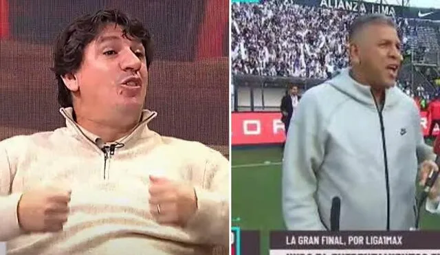 El administrador merengue reconoció que llevar a los exjugadores cremas fue su idea. Foto: captura/Nativa TV/ Liga 1 Max