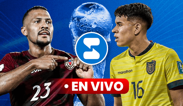 Mira AQUÍ el juego de la Vinotinto vs. Ecuador HOY a través de la señal de Simple TV EN VIVO para todo el territorio de Venezuela. Foto: composición LR/Salomón Rondón/La Tri/Conmebol/Freepik