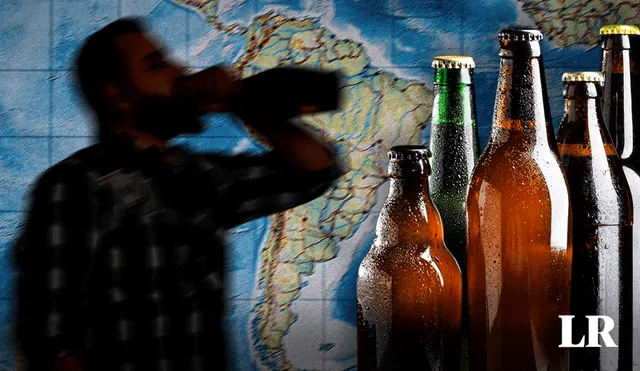 El promedio de consumo de alcohol en todo el mundo es de 5,5 litros por persona, de acuerdo con la OMS. Foto: composición de Jazmin Ceras para LR