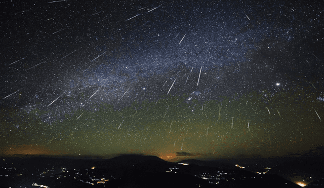 La lluvia de estrellas Leónidas alcanzará su momento más álgido esta semana. Foto: The Weather Network