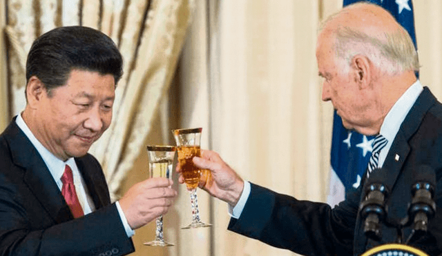 Las dos potencias. Xi Jinping y Joe Biden no se veían las caras desde la cumbre del G20 en Bali, en noviembre del 2022. Foto: difusión