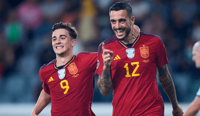España superó a Chipre de visita y es el lider en su grupo de las clasificatorias a la Euro 2024. Foto: España