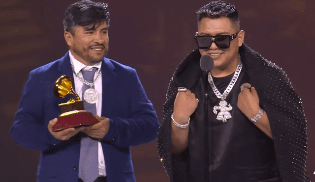 Artistas peruanos se imponen en categoría 'Mejor diseño de empaque'.Foto: Latin Grammy 2023 Sevilla