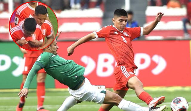 Piero Quispe jugó los 90 minutos del duelo entre Perú y Bolivia. Foto: FPF