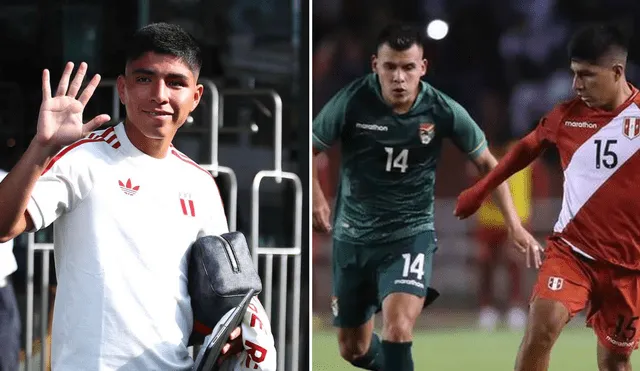 Piero Quispe jugó en el partido de la selección contra Bolivia. Foto: composición LR/ Instagram