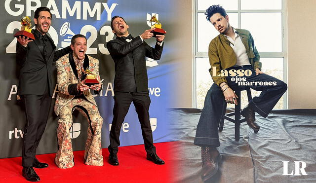 Este es el primer Latin Grammy que gana Lasso. Foto: composición LR/Instagram de Lasso