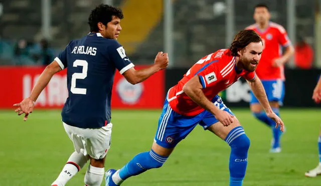 Chile y Paraguay tienen 5 puntos en las Eliminatorias. Foto: EFE