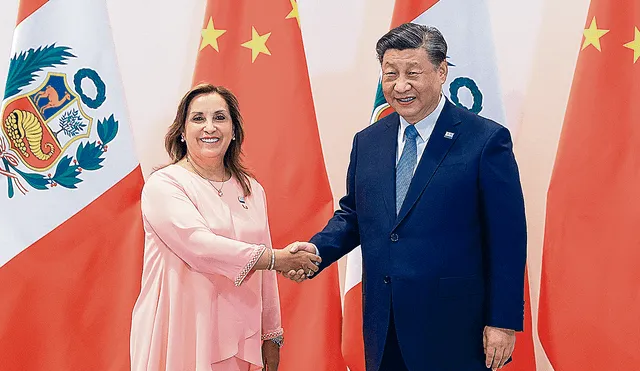 Cita. Boluarte dialogó con el presidente Xi Jinping sobre nuevas inversiones chinas en Perú. Foto: La República