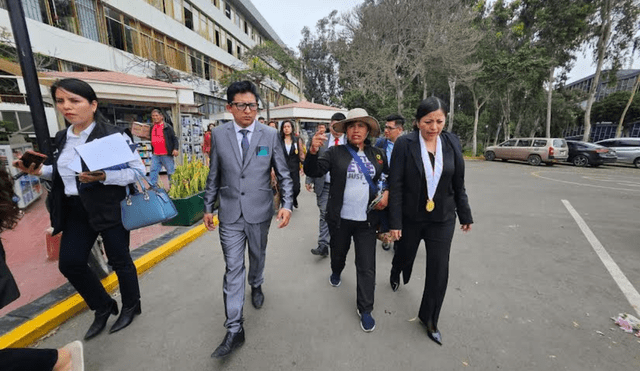 Con solo siete detenidos. Se realizó reconstrucción de los hechos registrados en la Universidad San Marcos. Foto: La República