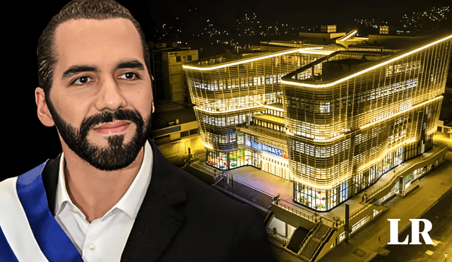 Nayib Bukele estuvo junto a su viceministro de Cultura, Erick Doradea, y uno de sus hermanos, en la presentación de la nueva biblioteca. Foto: composición de Fabrizio Oviedo/La República/EFE/binaes.sv/Instagram