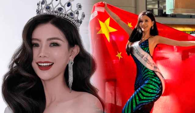 Miss China tiene 23 años. Foto: composición LR/Instagram/Miss China