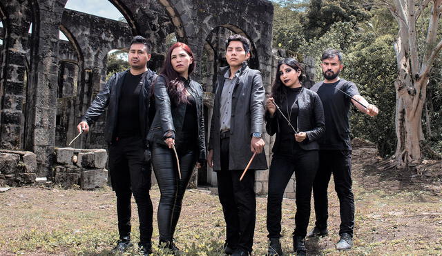 Protagonistas de "El misterio del orbe", producido por Killa TV. Foto: Difusión.