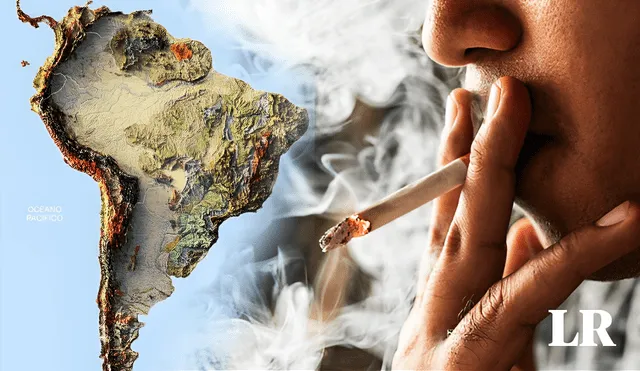 Nauru (48,5%) es el país de Sudamérica con mayores cifras de fumadores. Foto: composición de Fabrizio Oviedo/La República/CNN