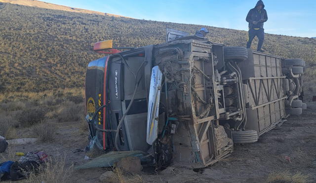 Accidente se registró la mañana de este sábado 18. Foto: PNP