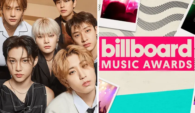 Los artistas de k-pop protagonizan varias categorías en la lista de nominados de los Billboard Music Awards 2023. Foto: composición LR/JYP/BBMAs