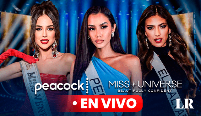 Camila Escribens, Diana Silva e Isabella García en el Miss Universo 2023. Foto: composición de Jazmin Ceras - La República/Miss Universo/Peacock