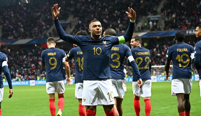 La Francia de Kylian Mbappé ya está clasificada a la Eurocopa 2024. Foto: Equipe de France