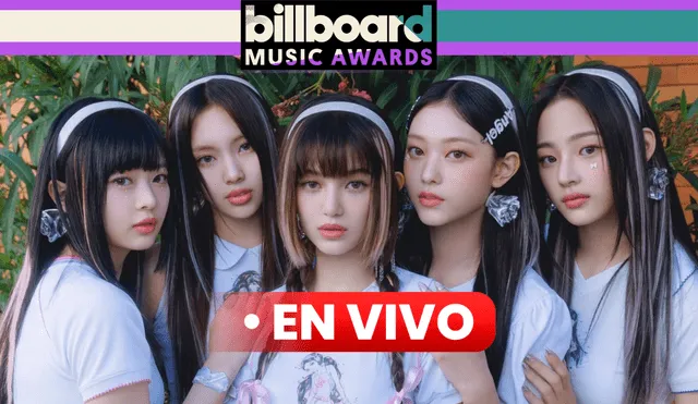 NewJeans es un grupo de k-pop de cinco miembros. Su canción más famosa es 'Super Shy'. Foto: composición LR/Billboard Music Awards/NewJeans