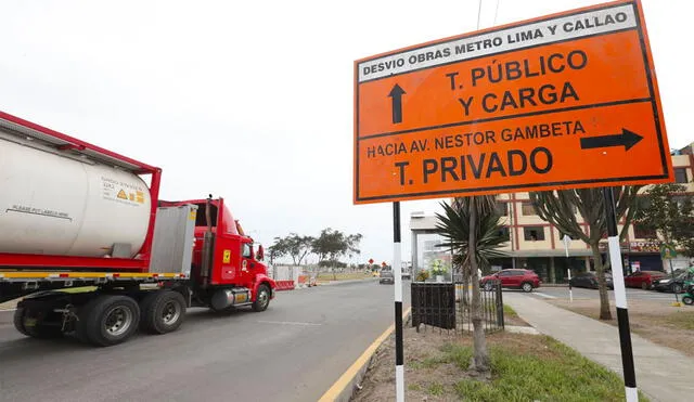 MTC informó que para las obras es necesaria la construcción de túneles. Foto: Andina