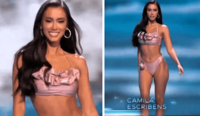 Camila Escribens impactó durante todas las etapas del Miss Universo 2023. Foto: Telemundo
