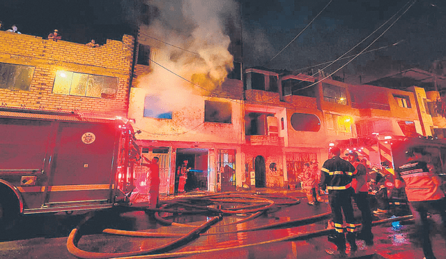 Extremo. Gonzalo Cano Paredes se prendió fuego en su casa tras acuchillar a su pareja. Foto: La República