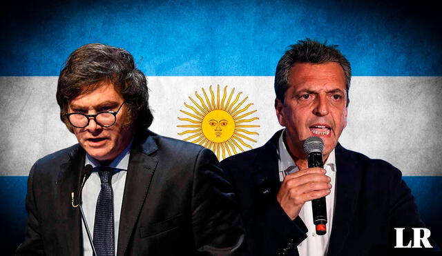 Argentina elige este domingo 19 nuevo presidente para los próximos 4 años ¿Quién gana, según los resultados de la DINE? Foto: composición LR/AFP