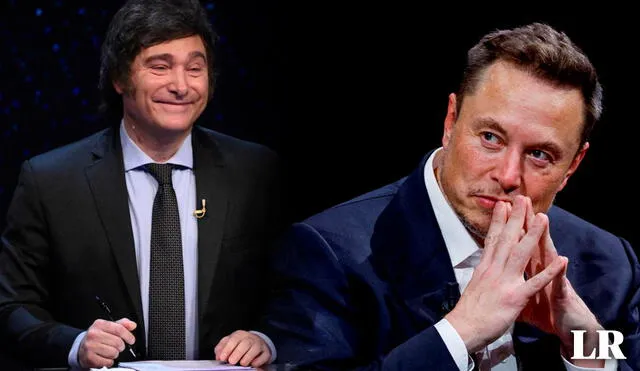 Musk auguró un próspero futuro para Javier Milei, quien fue elegido como presidente. Foto: composición LR/EFE