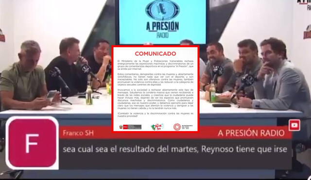 En 'A presión' se hablaba sobre el partido que iba a disputar la selección peruana ante Venezuela por las Eliminatorias 2026. Foto: captura YouTube/composición X de MIMP
