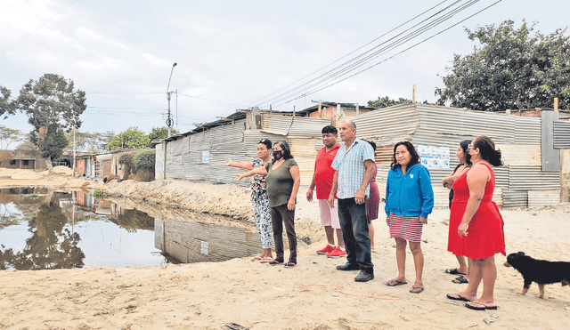 Y se viene El Niño. Vecinos en Piura piden que los municipios actúen, temen que lleguen las fuertes lluvias con obras a medias. Foto: difusión