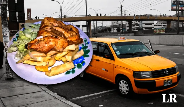 'El huarique de los taxistas' atiende 7:00 p. m. a 11:00 p. m. Foto: composición LR - Alvaro Lozano