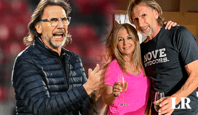 Ricardo Gareca y su esposa Gladys  Hartintegui llevan juntos desde están juntos desde 1985. Foto: composición LR/Archivo GLR/captura de Instagram