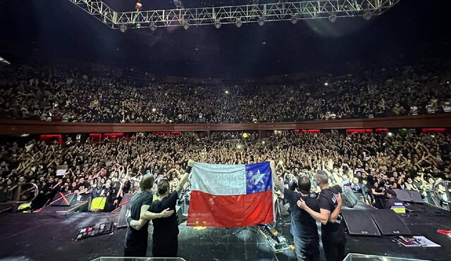 Alter Bridge brindó un multitudinario concierto en Chile. Foto: composición LR/Alter Bridge