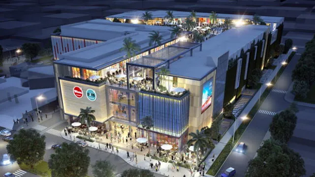 Mall de Cencosud en La Molina tiene un área de 8.000 metros cuadrados. Foto: Perú Retail