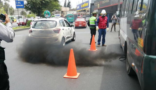 Zonas afectadas de tres distritos se sitúan en el "nivel pobre" de acuerdo a informe de ATU. Foto: AEG