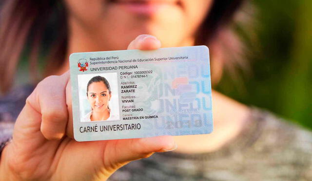 Estudiantes todavía pueden solicitar el nuevo carnet universitario 2023. Foto: La República