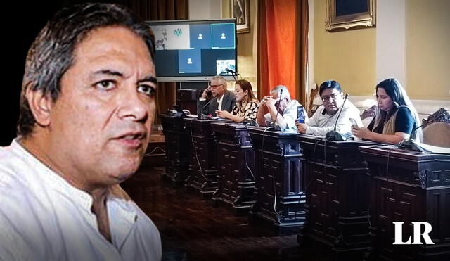 Arturo Fernández nuevamente en el ojo de la tormenta por diferencias con el Concejo Municipal de Trujillo. Foto: composición LR