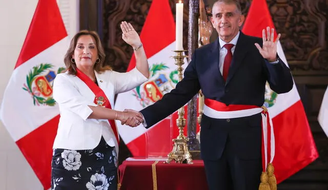 El nuevo ministro del Interior, Victor Manuel Torres Falcón, fue promoción de Vicente Romero. Foto: Presidencia