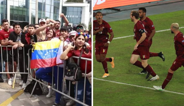 Venezuela llega a Lima tras empatar sin goles con Ecuador por la última fecha. Foto: composiciónLR/FVF/Gol Caracol