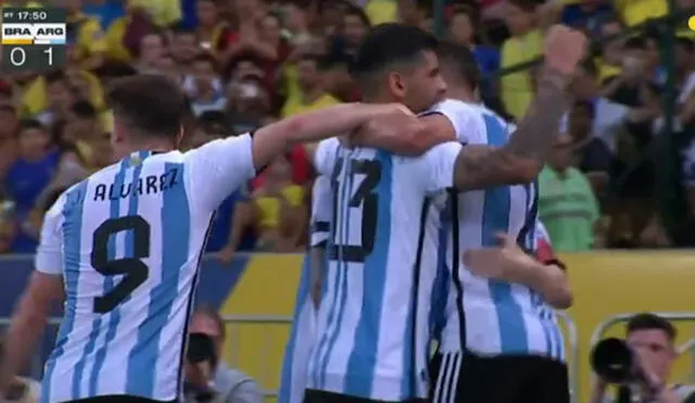 Argentina se impone 1-0 a Brasil en el estadio Maracaná. Foto: captura de SporTV | Video: Latina