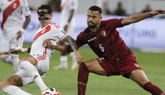 La selección peruana enfrentó a la Vinotinto en el Nacional por las Eliminatorias. Foto: La República/Luis Jiménez