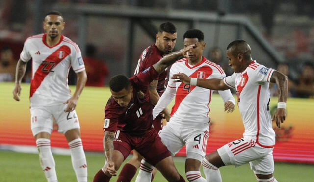 La selección peruana recibió a la Vinotinto en el Estadio Nacional. Foto: La República/Luis Jiménez
