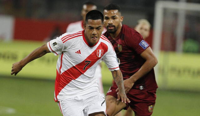 Joao Grimaldo debutó con Perú ante Brasil. Foto: GLR