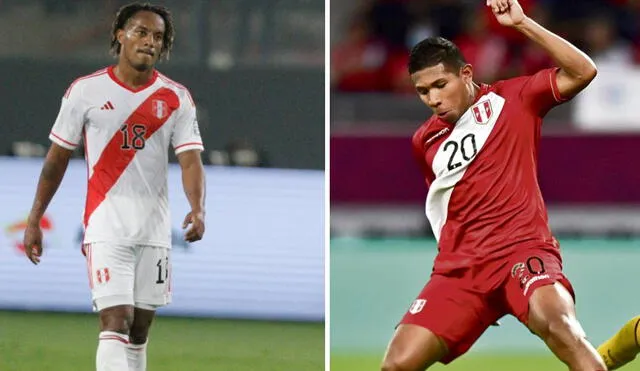 Carrillo y Flores no son titulares en la selección peruana. Foto: composición GLR/FPF/EFE