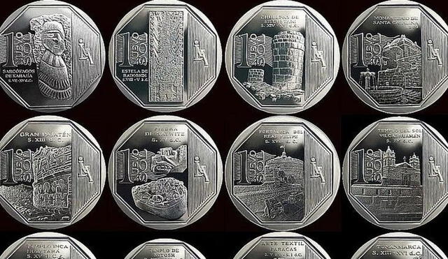 Algunas de las monedas que aparecen en la web del BCRP esperan reposición de stock. Foto: Banco Central de Reserva del Perú