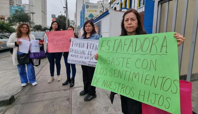 Los padres de familia están indignados. Foto: Rosa Quicho/La República